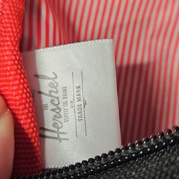 Herschel Black Canvas Belt Bag/ Hip Pack - Picture 11 of 13